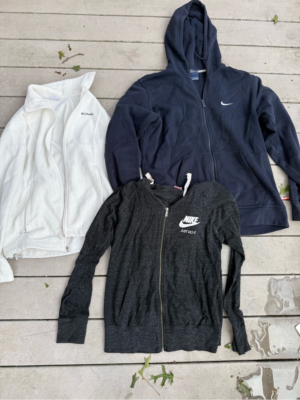 Sweatshirt and jacket lot
